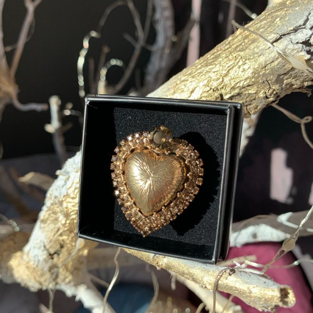 Celeste G Heart Shaped Ring